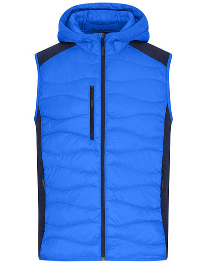 Men´s Hybrid Vest in Blue, Größe 3XL