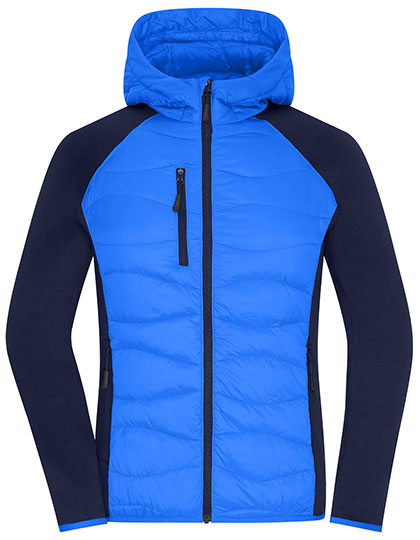 Ladies´ Hybrid Jacket in Blue, Größe XXL