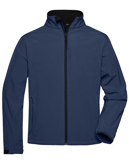 Men´s Softshell Jacket in Navy, Größe 5XL