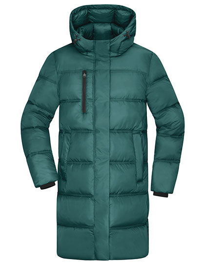 Ladies´ Winter Short Coat in Smoky Green, Größe XXL