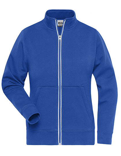 Ladies´ Doubleface Work Jacket -SOLID- in Royal, Größe 4XL