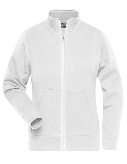 Ladies´ Doubleface Work Jacket -SOLID- in White, Größe 4XL