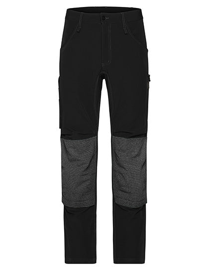 Workwear Pants 4-Way Stretch Slim Line in Black, Größe 64