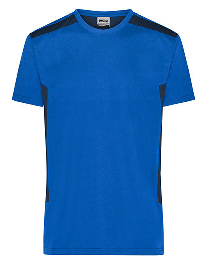 Men´s Workwear T-Shirt -STRONG- in Royal, Größe 6XL