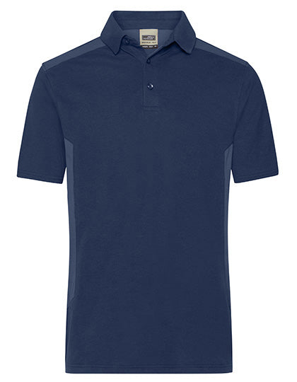 Men´s Workwear Polo -STRONG- in Navy, Größe 6XL