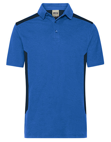 Men´s Workwear Polo -STRONG- in Royal, Größe 6XL
