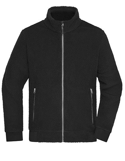 Sherpa Jacket in Black, Größe 6XL