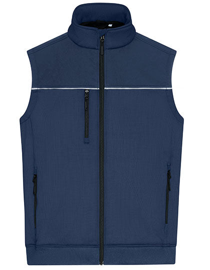 Hybrid Workwear Vest in Navy, Größe 6XL