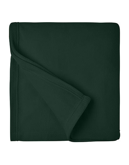 Fleece Blanket XXL in Dark Green, Größe One Size