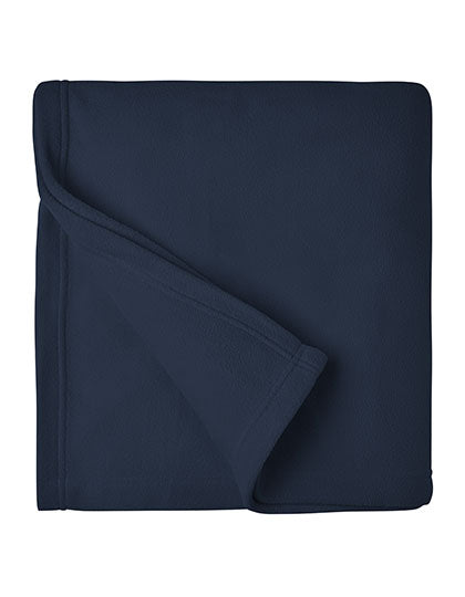 Fleece Blanket XXL in Navy, Größe One Size