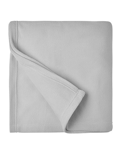 Fleece Blanket XXL in Silver (Solid), Größe One Size
