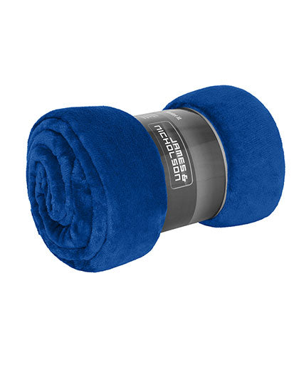 Microfibre Fleece Blanket XL in Royal, Größe 180 x 130 cm