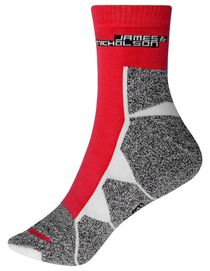 Sport Socks in Red, Größe 45-47