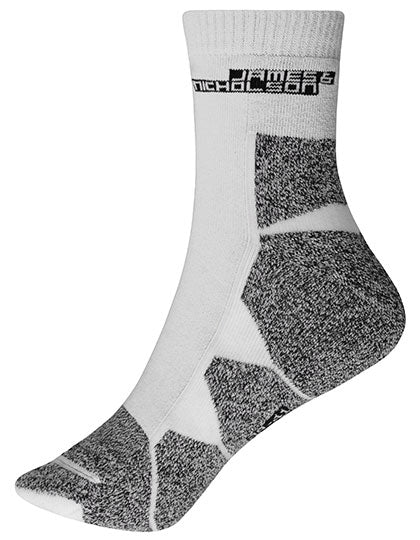 Sport Socks in White, Größe 45-47