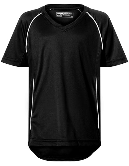 Junior Team Shirt in Black, Größe XXL (158/164)