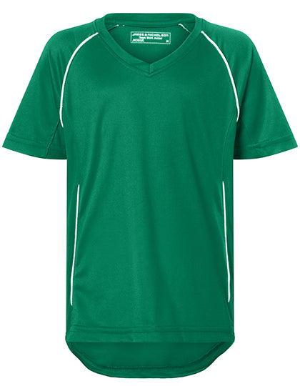 Junior Team Shirt in Green, Größe XXL (158/164)