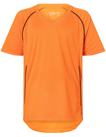 Junior Team Shirt in Orange, Größe XXL (158/164)