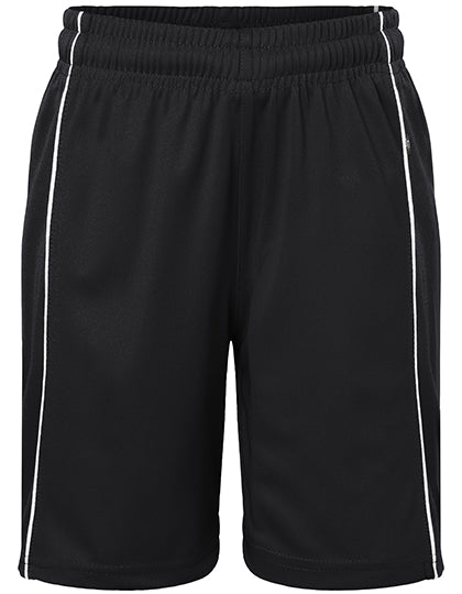 Junior Basic Team Shorts in Black, Größe XXL (158/164)