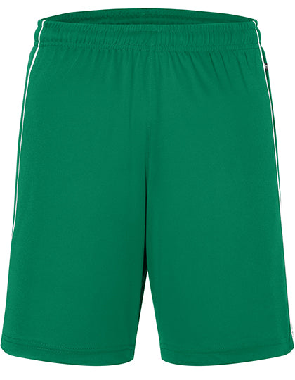 Basic Team Shorts in Green, Größe XXL