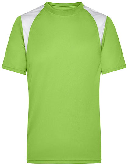 Men´s Running-T in Lime Green, Größe 3XL