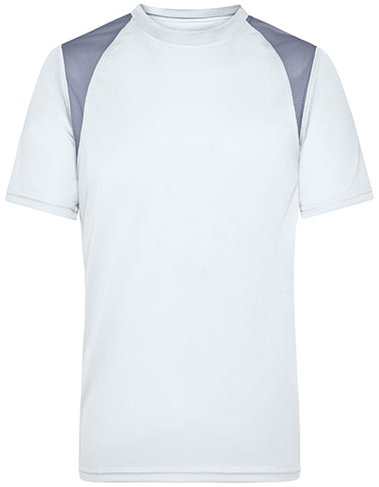 Men´s Running-T in White, Größe 3XL
