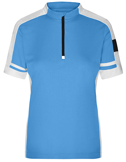 Ladies´ Bike-T Half Zip in Cobalt, Größe XXL