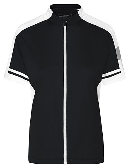 Ladies´ Bike-T Full Zip in Black, Größe XXL