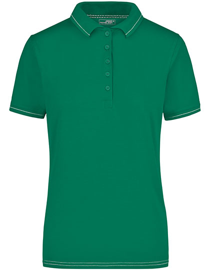 Ladies´ Elastic Polo in Irish Green, Größe XXL
