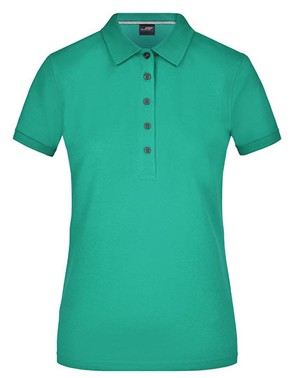 Ladies´ Pima Polo in Irish Green, Größe XXL