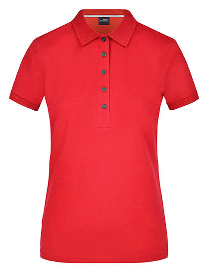 Ladies´ Pima Polo in Light Red, Größe XXL