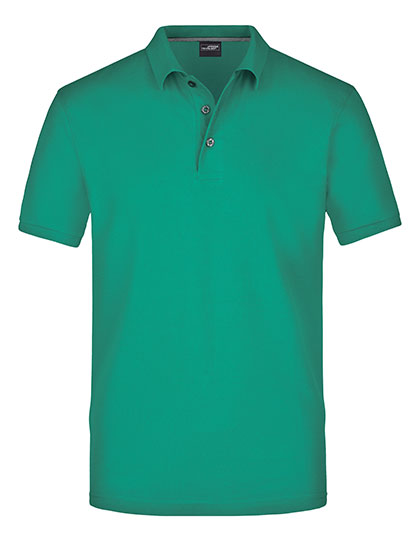 Men´s Pima Polo in Irish Green, Größe 3XL