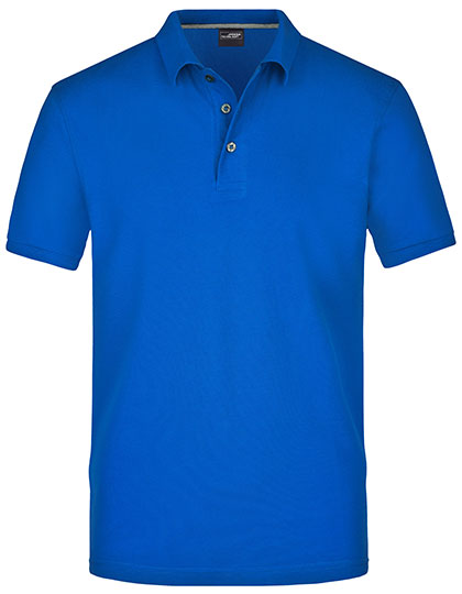 Men´s Pima Polo in Royal, Größe 3XL