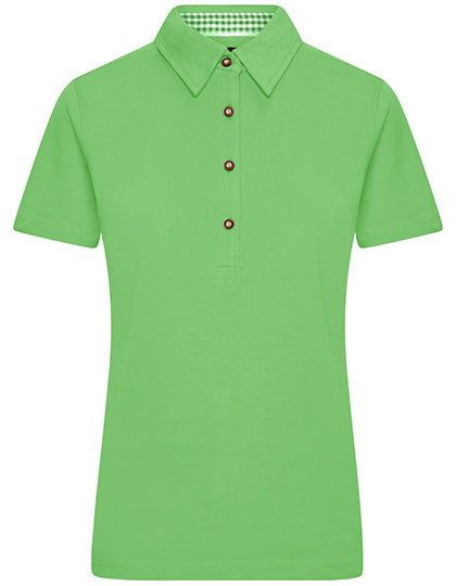 Ladies´ Traditional Polo in Lime Green, Größe XXL
