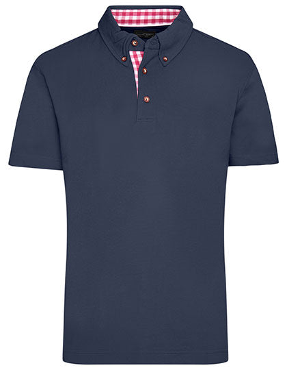 Men´s Traditional Polo in Navy, Größe 3XL