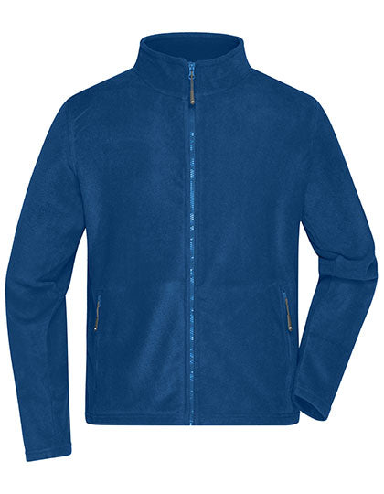 Men´s Fleece Jacket in Royal, Größe 4XL