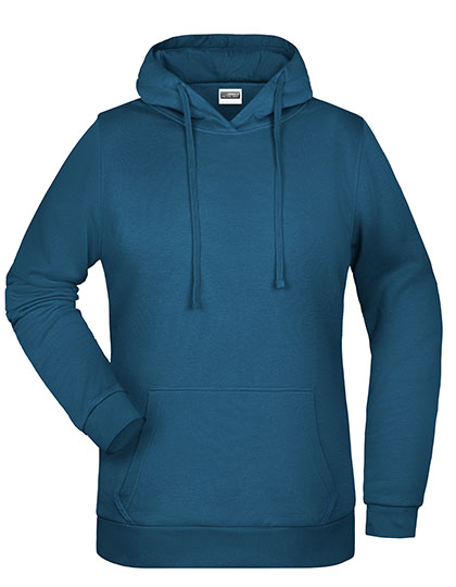 Promo Hoody Lady in Petrol, Größe 3XL