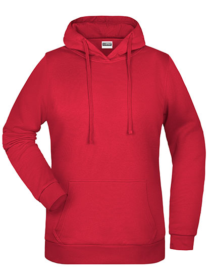 Promo Hoody Lady in Red, Größe 3XL