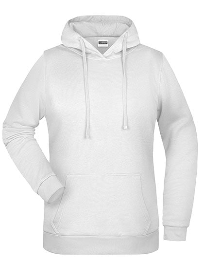 Promo Hoody Lady in White, Größe 3XL