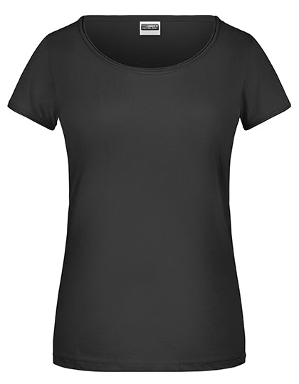 Ladies´-T in Black, Größe XXL
