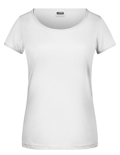 Ladies´-T in White, Größe XXL