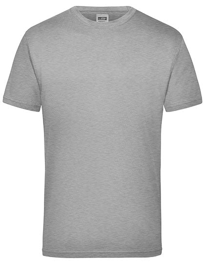 Men´s Workwear-T in Grey Heather, Größe 6XL