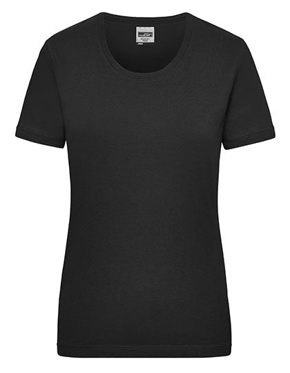 Ladies´ Workwear-T in Black, Größe XXL