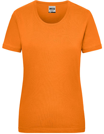 Ladies´ Workwear-T in Orange, Größe XXL