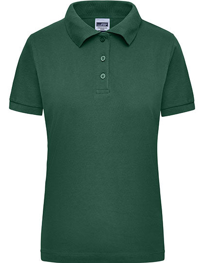 Ladies´ Workwear Polo in Dark Green, Größe XXL