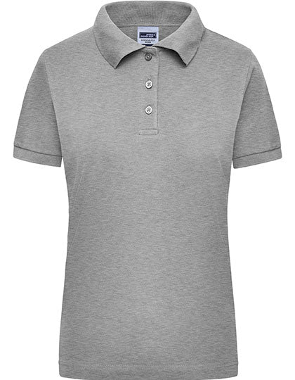 Ladies´ Workwear Polo in Grey Heather, Größe XXL