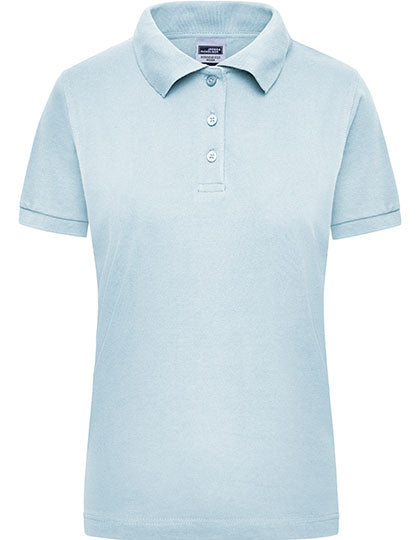Ladies´ Workwear Polo in Light Blue, Größe XXL
