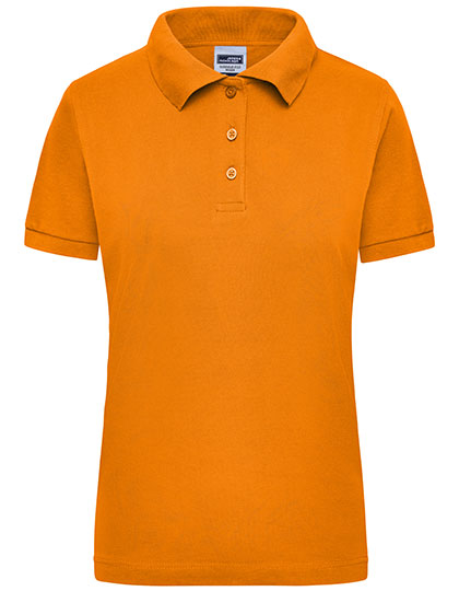 Ladies´ Workwear Polo in Orange, Größe XXL