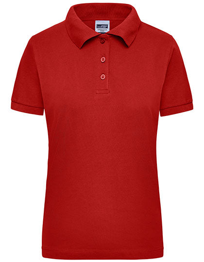 Ladies´ Workwear Polo in Red, Größe XXL