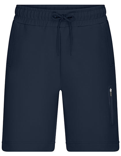 Men´s Shorts Interlock in Navy, Größe 3XL