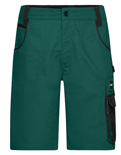 Workwear Bermudas -STRONG- in Dark Green, Größe 62